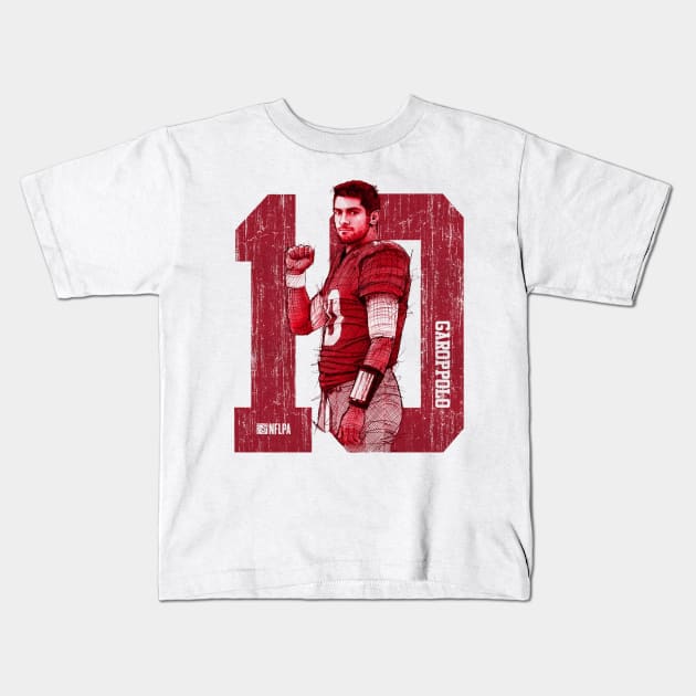 Jimmy Garoppolo San Francisco Fist Pump Jimmy Garoppolo Kids T